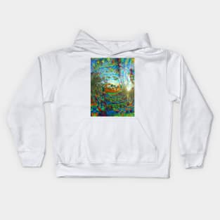 Tropical Winter Kids Hoodie